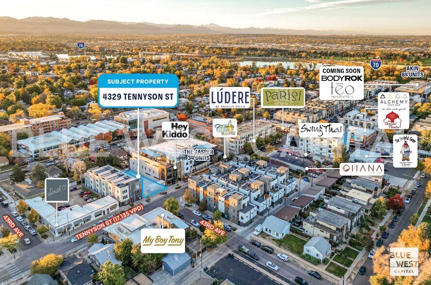 4329 Tennyson St, Denver, CO à vendre - Photo de l’immeuble – Image 1 sur 3