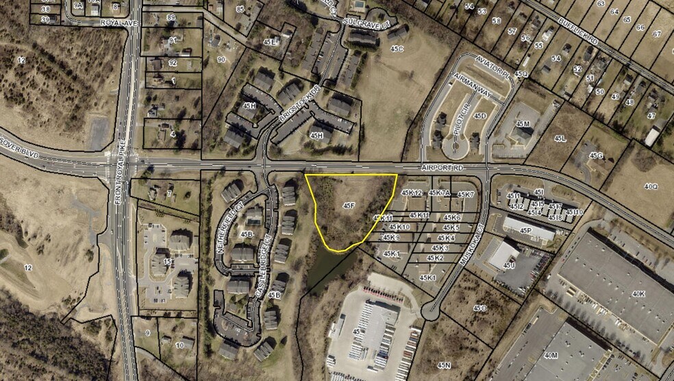Airport Rd, Winchester, VA à vendre - Aérien – Image 1 sur 3