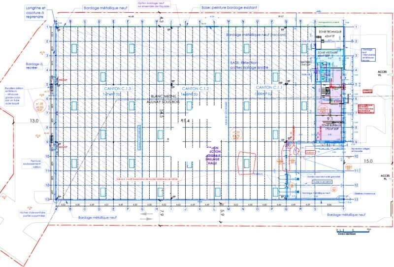 Industriel/Logistique dans Le Blanc-Mesnil à louer - Plan d’étage – Image 2 sur 2