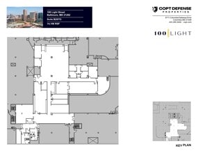 100 Light St, Baltimore, MD à louer Plan d’étage– Image 1 sur 1