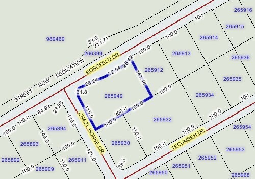 916 E Borgfeld Dr, San Antonio, TX à vendre - Plan cadastral – Image 1 sur 11