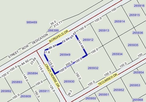 916 E Borgfeld Dr, San Antonio, TX à vendre Plan cadastral– Image 1 sur 12