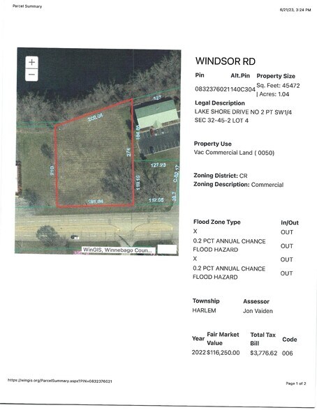 1860 Windsor Rd, Loves Park, IL à vendre - Photo de l’immeuble – Image 2 sur 3