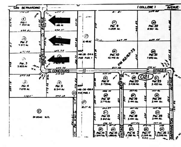 1060 Wineville Ave, Ontario, CA à louer - Plan cadastral – Image 2 sur 5