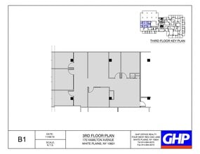 170 Hamilton Ave, White Plains, NY à louer Plan de site– Image 1 sur 1