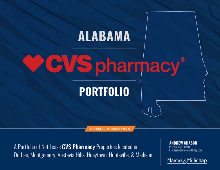 Alabama CVS Pharmacy Portfolio portefeuille de 5 biens à vendre sur LoopNet.fr - Photo de l’immeuble – Image 1 sur 3