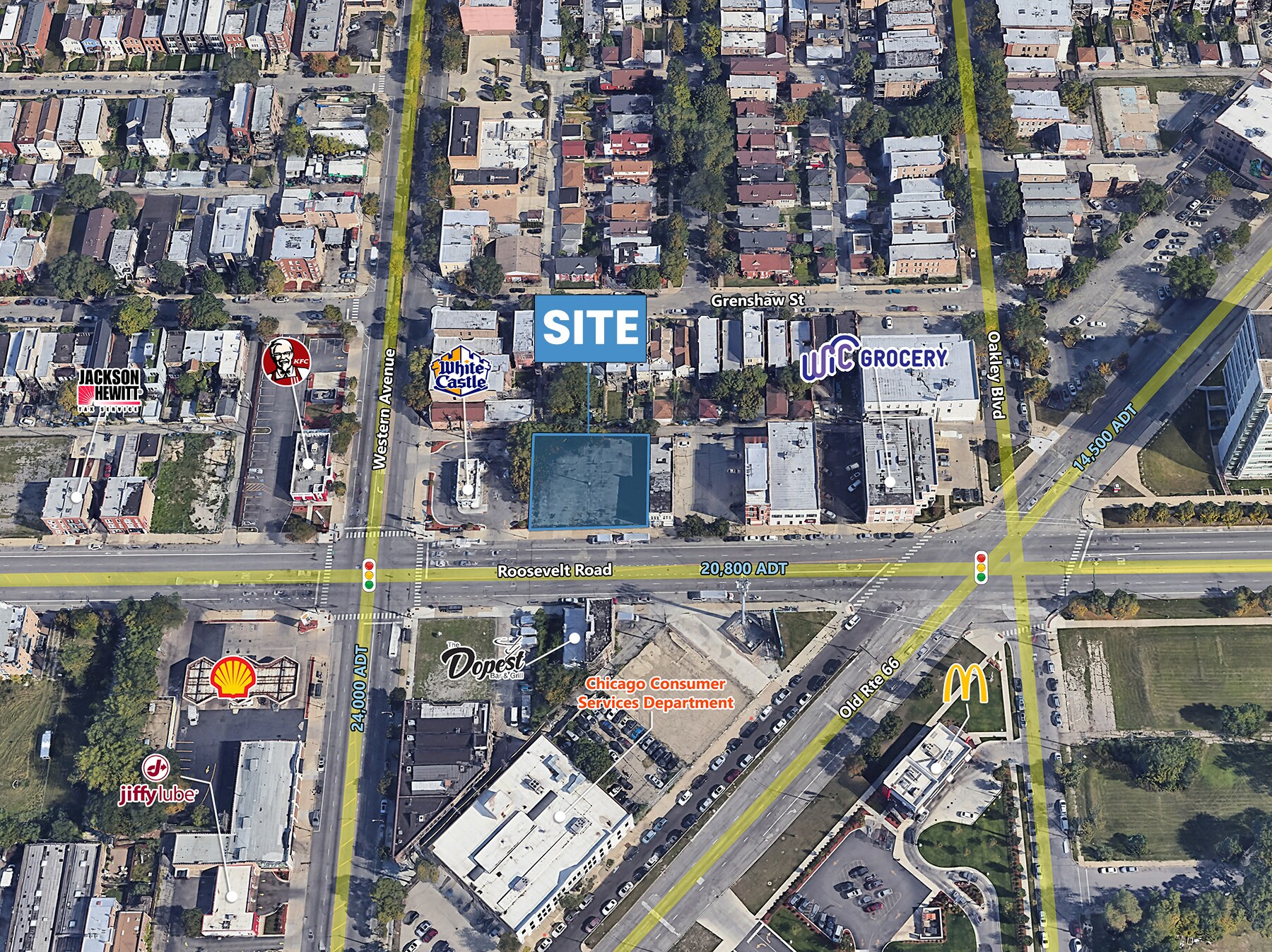 2336-2346 W Roosevelt Rd, Chicago, IL à vendre Photo principale– Image 1 sur 4