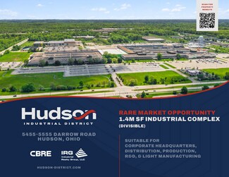 Plus de détails pour 5455-5555 Darrow Rd, Hudson, OH - Industriel/Logistique à louer