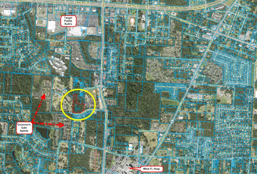 1630 Governors Dr, Pensacola, FL à vendre - Aérien – Image 2 sur 2