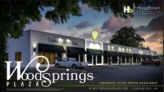 Plus de détails pour 1817 Woodsprings Rd, Jonesboro, AR - Local commercial à louer