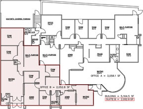 1900 N Mesa St, El Paso, TX à louer Plan d’étage– Image 2 sur 12