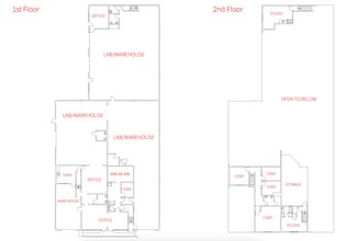 1070-1080 Terra Bella Ave, Mountain View, CA à louer Plan d’étage– Image 1 sur 34