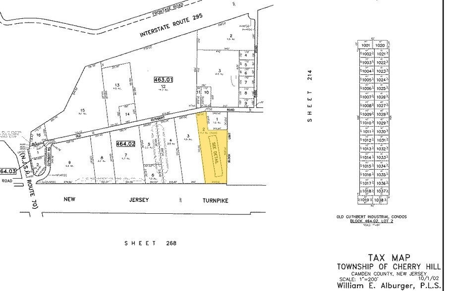 1879 Old Cuthbert Rd, Cherry Hill, NJ à louer - Plan cadastral – Image 2 sur 39