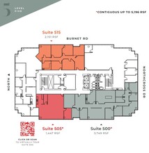 7600 Burnet Rd, Austin, TX à louer Plan d’étage– Image 1 sur 1