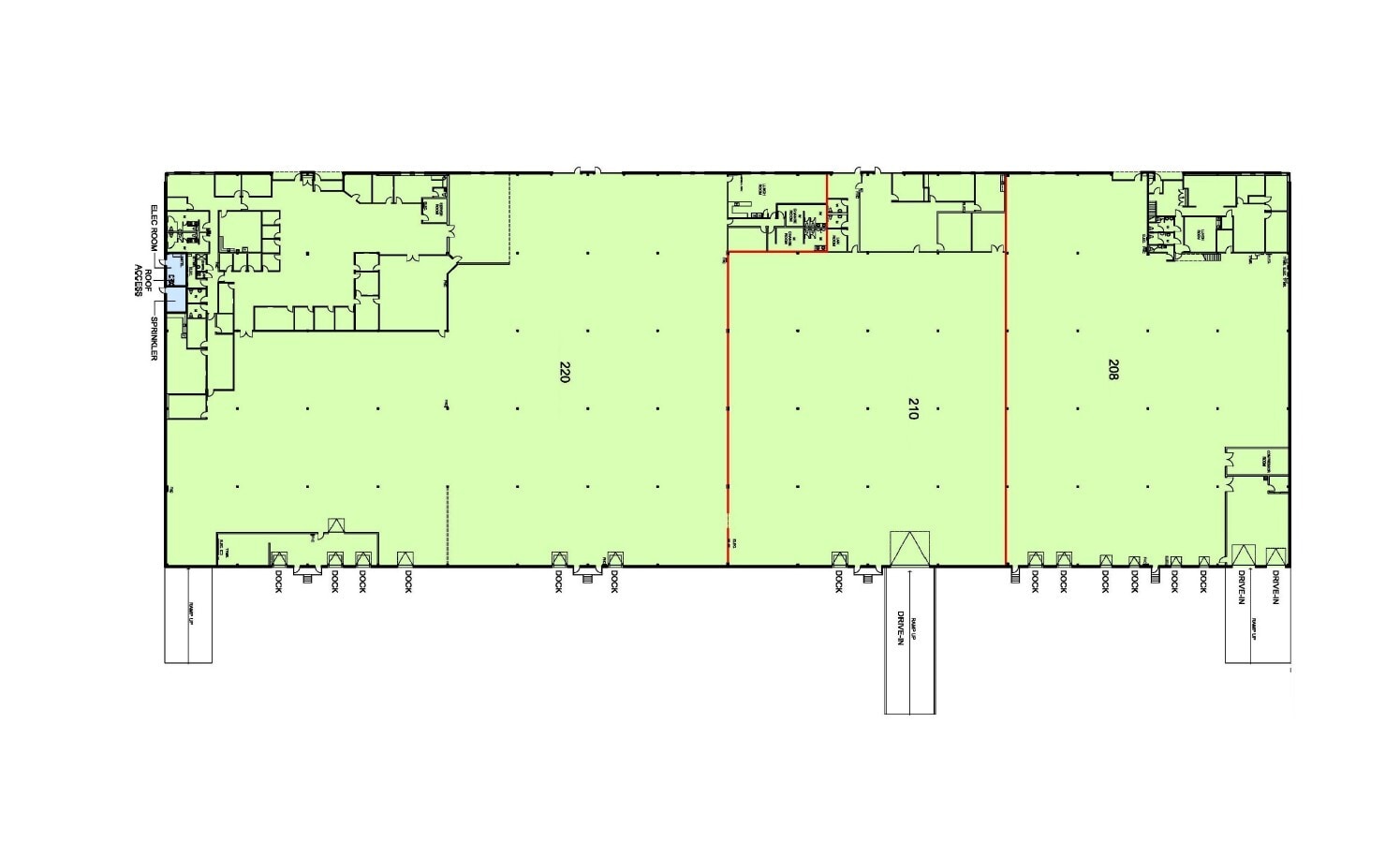 1250-1260 Old Innes Rd, Ottawa, ON à louer Plan d’étage– Image 1 sur 1