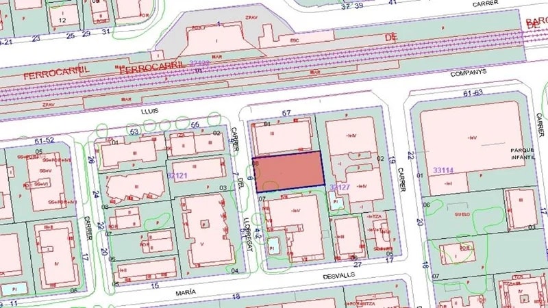 Carrer de Llobregat, 6, Calafell, Tarragona à vendre - Plan de site – Image 2 sur 2