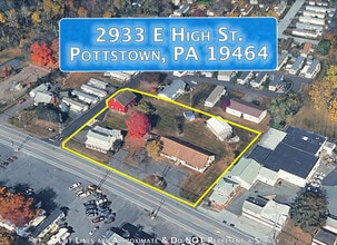 2933 E High St, Pottstown, PA - Vue aérienne  vue de carte - Image1