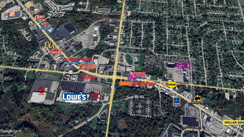 9244-9300 Market Square Dr, Streetsboro, OH à louer - Photo de l’immeuble – Image 3 sur 6