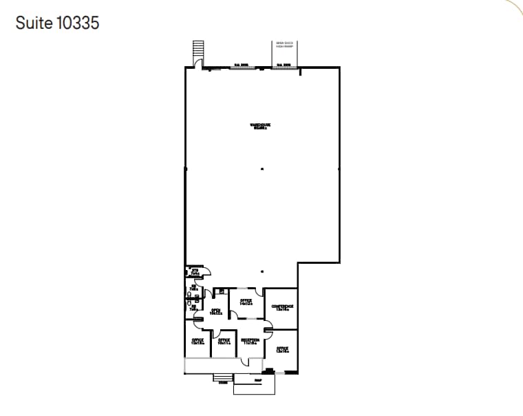 10304-10334 Brockwood Rd, Dallas, TX à louer Plan d’étage– Image 1 sur 1