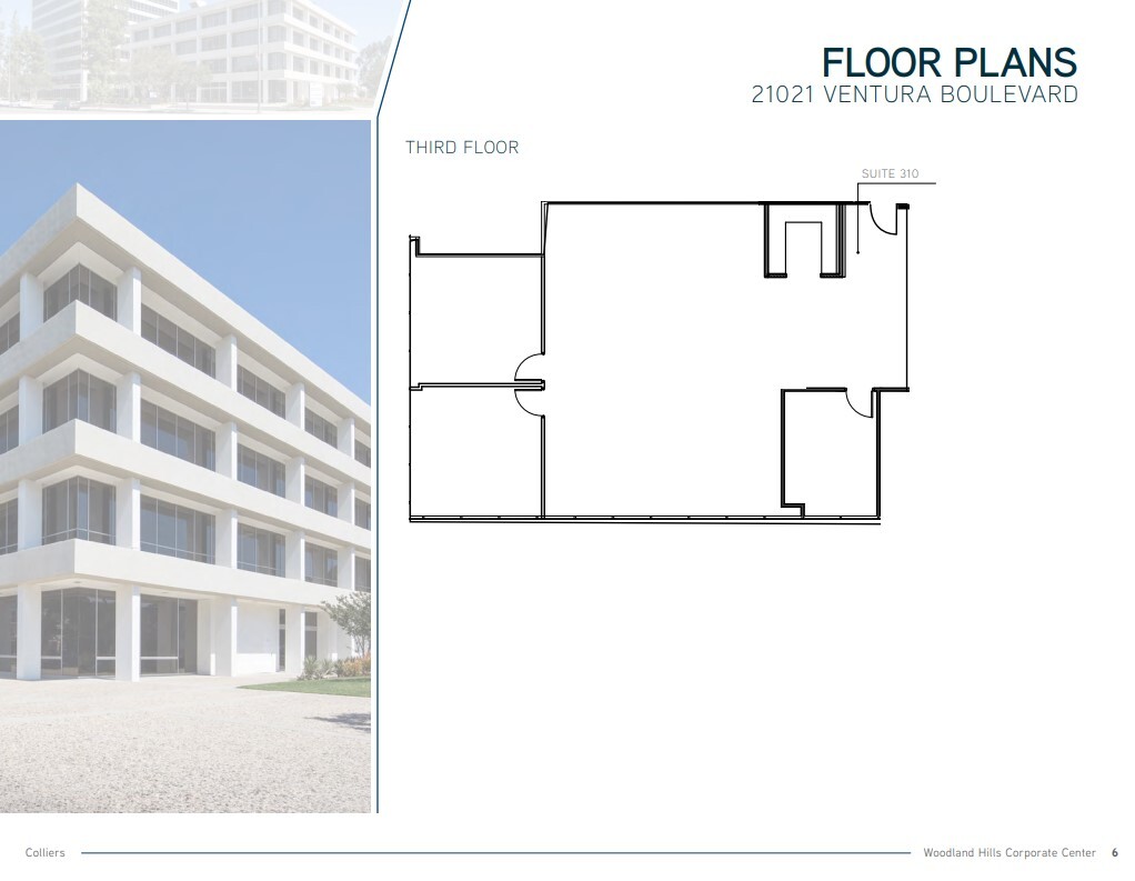 21021 Ventura Blvd, Woodland Hills, CA à louer Plan d’étage– Image 1 sur 1