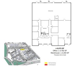 1591 S Sinclair St, Anaheim, CA à louer Plan d’étage– Image 1 sur 1