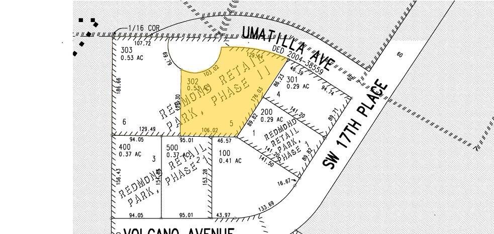 1760-1780 SW Umatilla Ave, Redmond, OR à vendre - Plan cadastral – Image 2 sur 5
