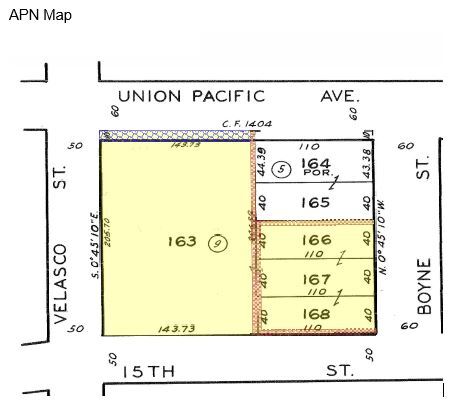 3447 E 15th St, Los Angeles, CA à louer - Plan cadastral – Image 3 sur 7