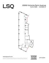 2550 Victoria Park Ave, Toronto, ON à louer Plan d’étage– Image 1 sur 1