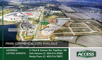 Plus de détails pour 72nd St, Papillion, NE - Terrain à vendre