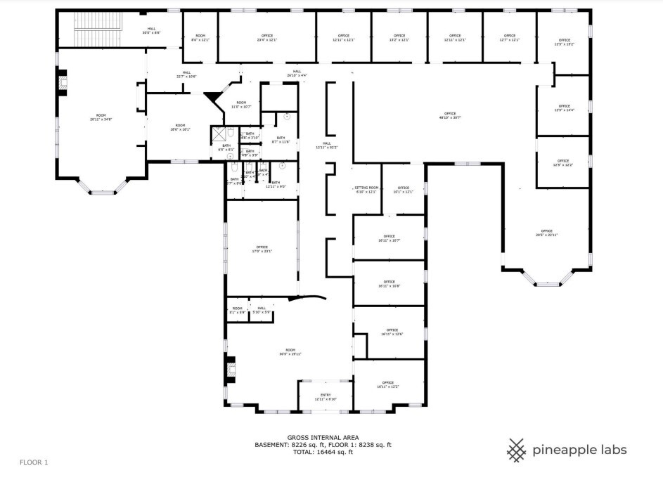 6 Executive Ct, South Barrington, IL à vendre Plan d’étage– Image 1 sur 2