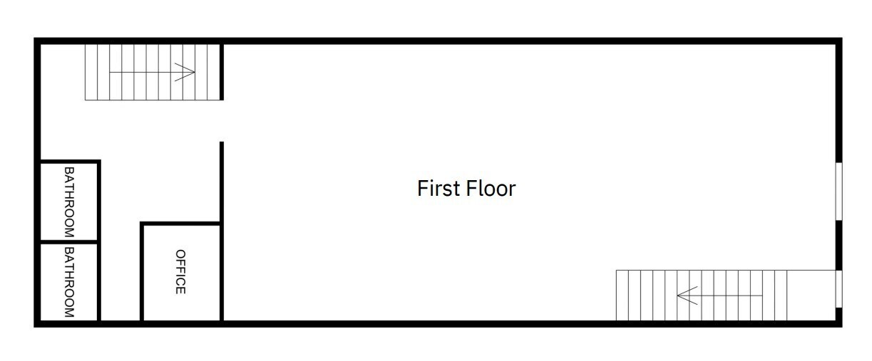 117 W King St, Hillsborough, NC à louer Plan d’étage– Image 1 sur 1
