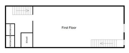 117 W King St, Hillsborough, NC à louer Plan d’étage– Image 1 sur 1