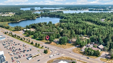 9758 W Lake Ave, Minocqua, WI - Vue aérienne vue de carte - Image1