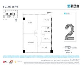 6688 N Central Expy, Dallas, TX à louer Plan d’étage– Image 1 sur 1