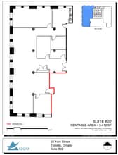 55 York St, Toronto, ON à louer Plan d’étage– Image 1 sur 1