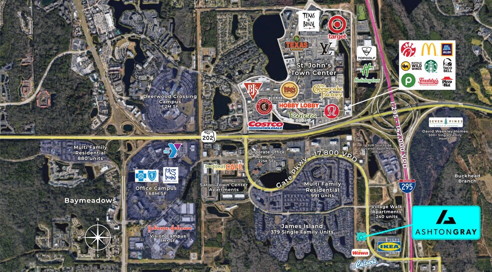 7746 Gate Pky, Jacksonville, FL à louer - Photo de l’immeuble – Image 2 sur 3