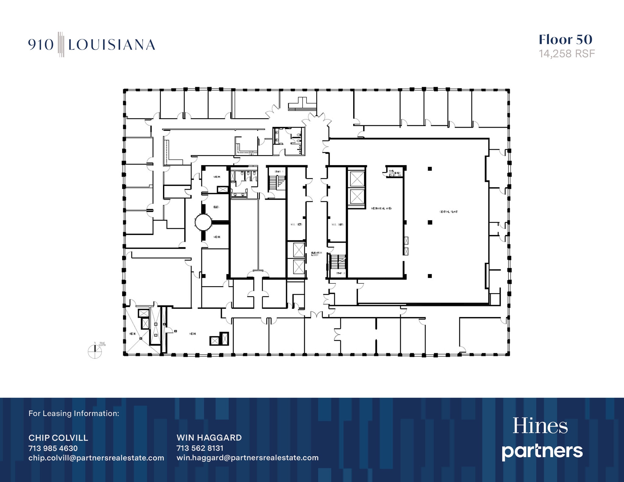 910 Louisiana St, Houston, TX à louer Plan d’étage– Image 1 sur 1