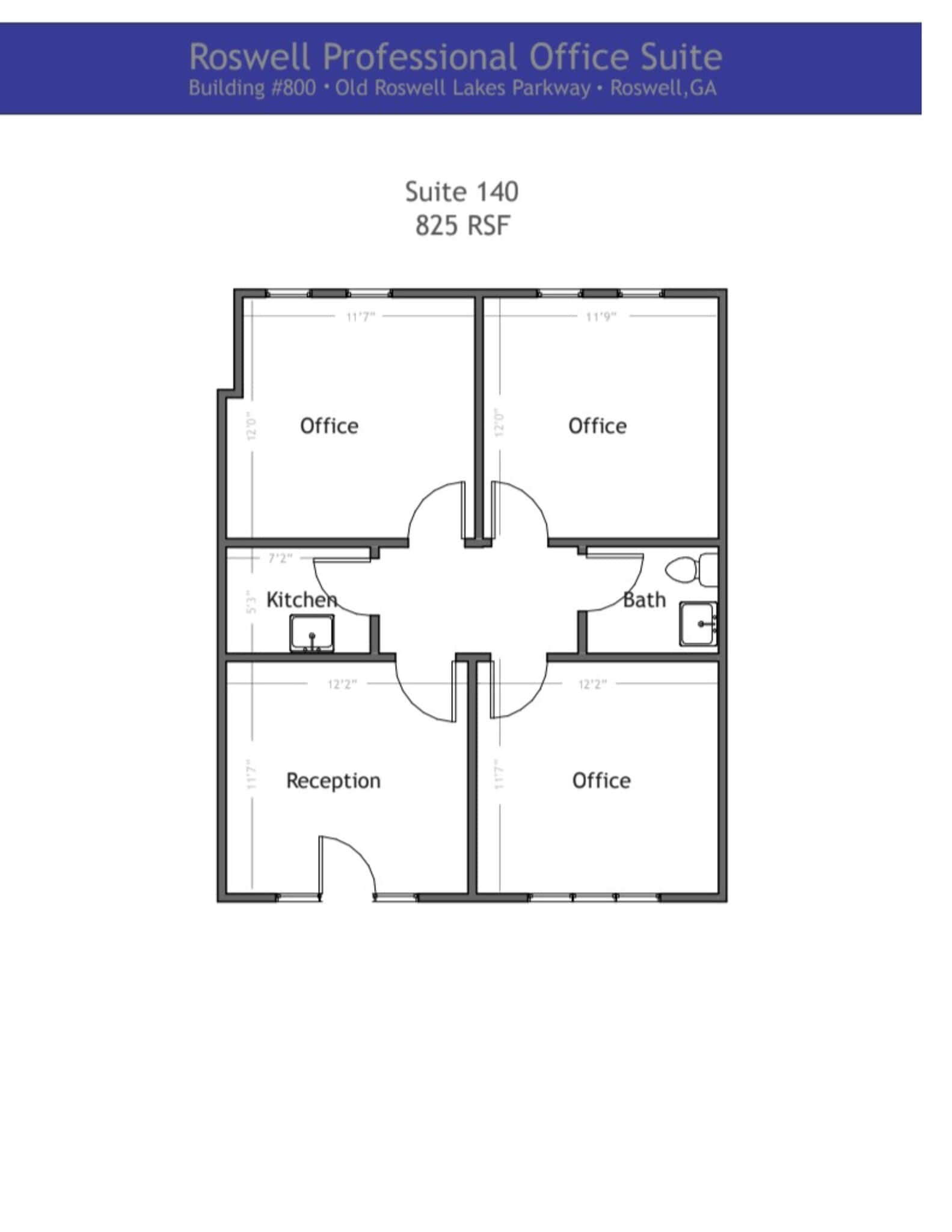 700 Old Roswell Lakes Pky, Roswell, GA à louer Plan de site– Image 1 sur 12