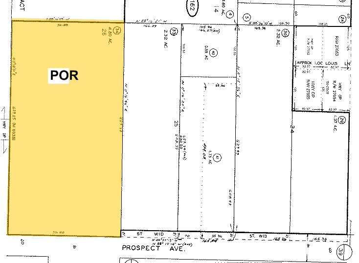 9932 Prospect Ave, Santee, CA à louer - Plan cadastral – Image 2 sur 4