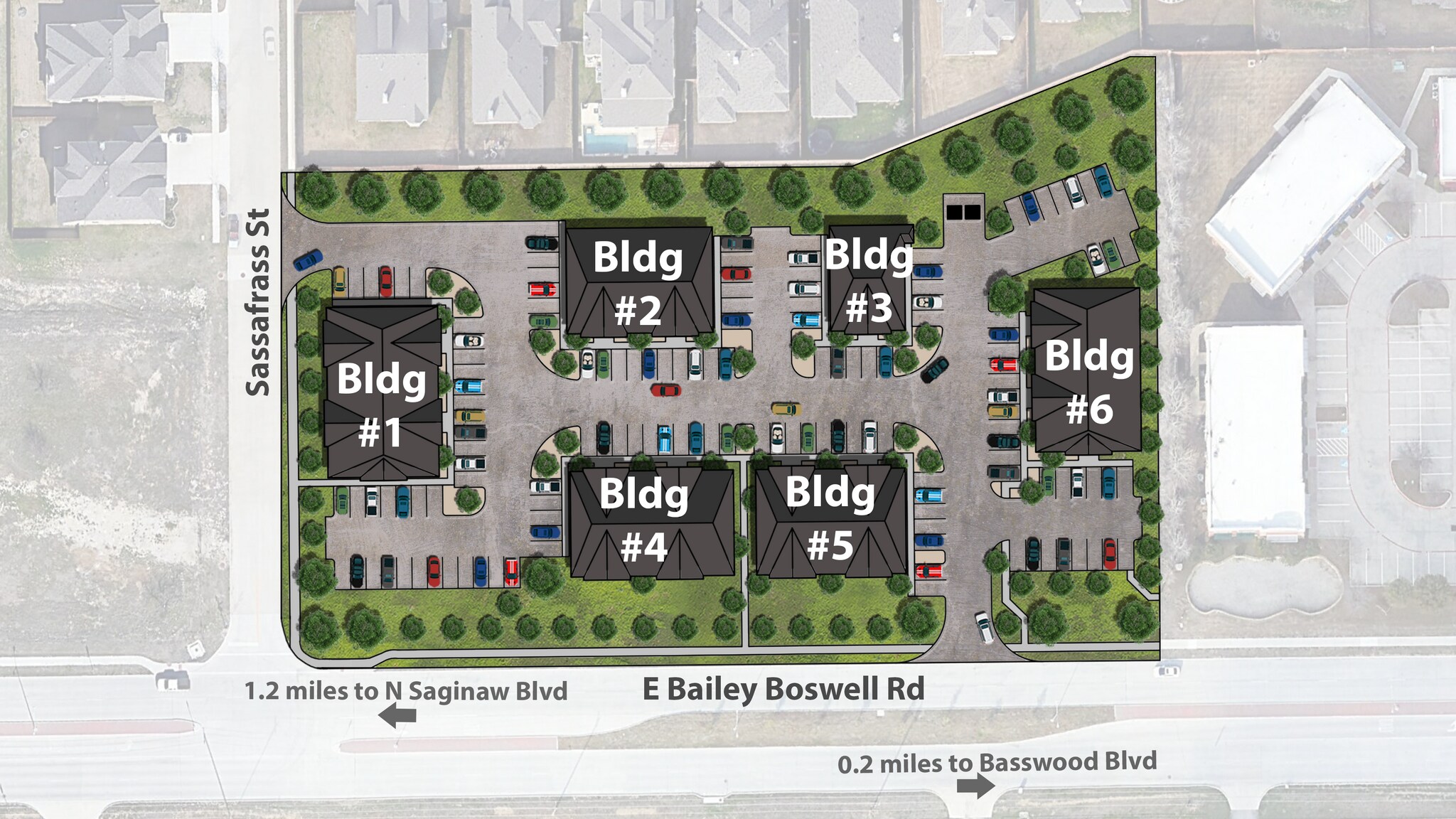 East Bailey Boswell Rd, Saginaw, TX à louer Photo de l’immeuble– Image 1 sur 8
