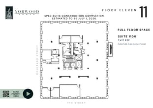 114 W 7th St, Austin, TX à louer Plan d’étage– Image 1 sur 1