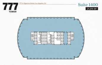 777 S Figueroa St, Los Angeles, CA à louer Plan d’étage– Image 1 sur 1