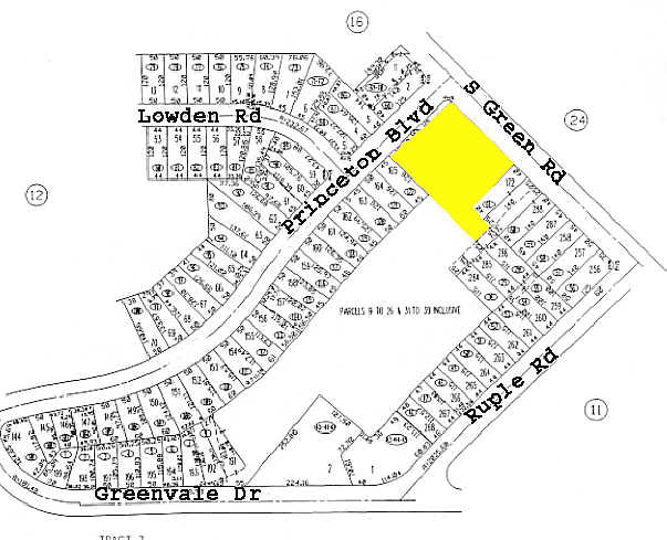 442 S Green Rd, South Euclid, OH à vendre - Plan cadastral – Image 2 sur 6