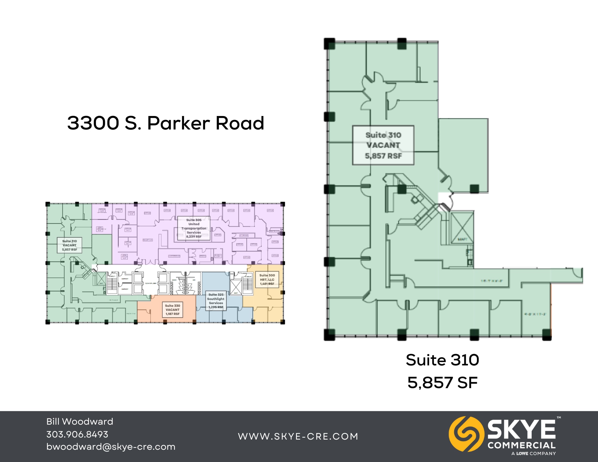 3300 S Parker Rd, Aurora, CO à vendre Plan d’étage– Image 1 sur 1
