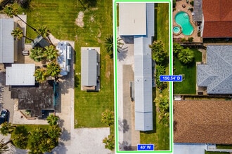 801 South 9th St, Port Aransas, TX - Vue aérienne vue de carte - Image1