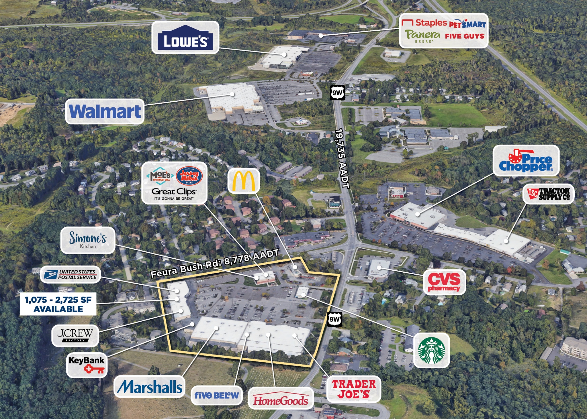 365-380 Feura Bush Rd, Glenmont, NY à louer Photo de l’immeuble– Image 1 sur 2