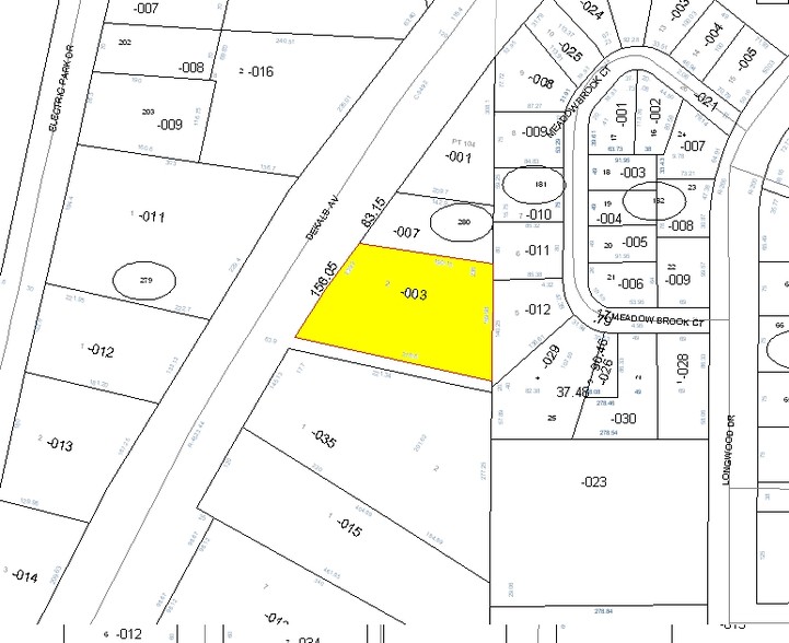 1598 DeKalb Ave, Sycamore, IL à vendre - Plan cadastral – Image 2 sur 17