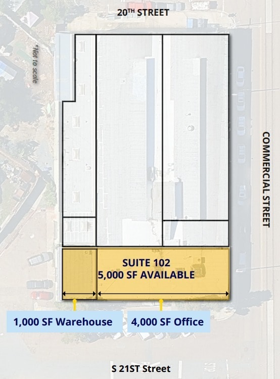 2001-2031 Commercial St, San Diego, CA à louer Plan d’étage– Image 1 sur 1