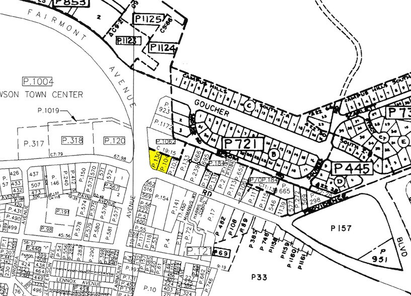 400 E Joppa Rd, Towson, MD à vendre - Plan cadastral – Image 3 sur 12