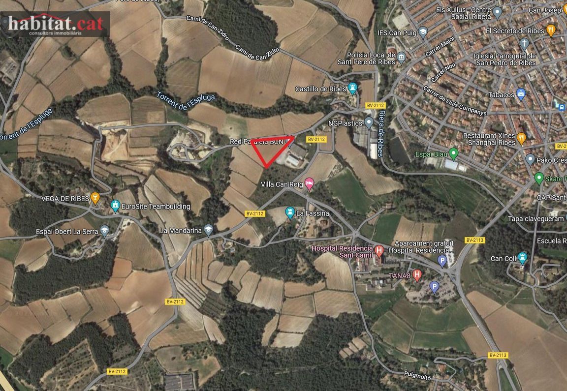 Terrain dans Sant Pere de Ribes, Barcelona à vendre Aérien– Image 1 sur 6